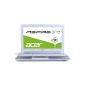 Acer Aspire One D270 25.7 cm (10.1 inch, matt) Netbook (Intel Atom N2600, 1.6GHz, 1GB RAM, 320GB HDD, Bluetooth, Win 7 Starter, 8h battery life) white (Personal Computers)