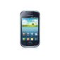 Samsung Galaxy Young DUOS smartphone (8.3 cm (3.3 inch) display, quadband, 1GHz, 3.2 megapixel camera, Bluetooth, Dual SIM, Android 4.1) deep-blue (Electronics)