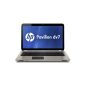 HP Pavilion dv7-6b15eg 43.9 cm (17.3-inch) notebook (AMD A6-3410MX, 1.6GHz, 6GB RAM, 750GB HDD, AMD HD 6755-1GB, DVD, Win 7 HP) (Personal Computers)