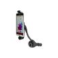 Active Car Auto gooseneck Cell Phone Stand Holder f. Cigarette lighter charging function f / G3S. LG Electronics G3, etc. Incl.  Micro USB cable (0,5m) (Electronics)