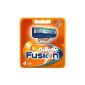Gillette Fusion blades pack of 4 (Health and Beauty)