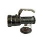 Grosse Flashlight for night walk, CREE LED 9001-T6.  Ultra powerful with a range of over 500 m, 3 modes of lighting (Kitchen)