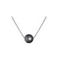 PearlsOnly Madison Black Pearl Pendant 8-9mm AA Freshwater (Jewelry)