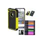 Zestyle hybrid Outdoor Hard Case Bumper Silicon Case Cover for iPhone 4 4S with Screen Protector (money)