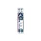 Staedtler 431 FSB4 triplus ball pens F 4 pieces in tiltable Staedtler box (office supplies & stationery)