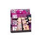 Wooky - 615 - Creative Leisure kit - Friendship Bracelets - Former 715 - Pink and Black (Toy)