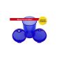 Schnabel Schnabel cup cup cup set color blue with lid with large opening 1 piece (Personal Care)