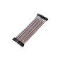 40 pieces 20cm breadboard jumpers jumpers Cable Plug Jumper Wire PCB (electronic)