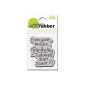 Birthday Calories Stampendous Cling Rubber Stamp CRE202 (Misc.)