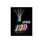 100 Bracelets Neon Light - Assorted (Toy)