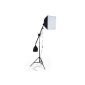 TecTake® professional photo studio studio light lamps included softbox Studio Set Studio lamp ALU Boom Stand Tripod Photo + Bag (Electronics)