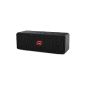 RAIKKO® POCKET BEAT 3.0 Bluetooth ® speakers, stereo, robust aluminum housing (2x 3 Watt, microUSB, Line-IN) - black - (Electronics)