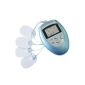 (25-009) *** Device Electro-fitness Thighs Abs Slimming Massage Massage *** / Vibrant / Weight / Electrodes 4 / Connector 1/1 User Manual.  NEW