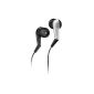 Sennheiser CX 550 Style II In-Ear Headphones (ear-adapter set S / M / L, 0.8 m extension cable, cable clip, carrying case) Black / Silver (Electronics)