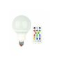 Jedi Globe E27 LED RGB + White 806 lm LED bulb with remote control suspension 10 x 10 x 19.8 cm (Housewares)