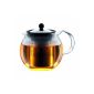 Bodum 1802-16 Assam Tea Filter Piston Stainless Steel Finish Brilliant 1.5 L (Kitchen)