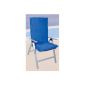Dyckhoff garden chair slipcover, blue, 60 x 130 cm (Garden & Outdoors)