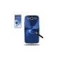 Blue Crystal Case High quality aluminum for Samsung Galaxy S3 i9300 (Electronics)