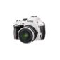 Pentax K 50 SLR digital camera (16 megapixel, APS-C CMOS sensor, 1080p, Full HD, 7.6 cm (3 inch) display, image stabilizer) white incl. Lens DA L 18-55mm WR (Electronics)