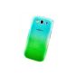 Vandot Samsung Galaxy S3 i9300 Ultra Thin 3D Cover Accessories Set of colored TPU Hybrid Hard Raindrops Drop Rain Drop Raindrop Case Thin Transparent Clear Hard Case Cover Bling Glitter Crystal Metal Cover - Green Green Blue Blue Mobile Phone Accessories (Electronics)