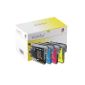 20 Compatible cartridges for Brother LC1100BK LC1100C LC1100M LC1100Y (Office supplies & stationery)