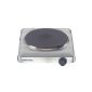 ROMMELSBACHER THS 2022 / E Gastro - single cooking plate - 2000 W - Stainless Steel (Misc.)