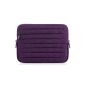 Belkin Pleated Sleeve expandable storage compartment (24.6 cm (9.7 inches, suitable for Galaxy Tab 2 and 3, iPad 2nd, 3rd 4rd Gen.) purple (Accessories)