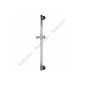 Paul Gurkes Design shower rod solid brass chrome cross handle