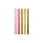 10 ear candles (5 x 2 pieces) with different fragrance extracts (orange, lavender, green tea, Lilac, Rose), spa candles Hopi - brand Ganzoo (Personal Care)