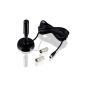 CSL - DVB-T rod antenna |. Copper core (Antenna Amplifier) ​​/ Magnetic / 4m cable | Koxialstecker including F-connector adapter | particularly high ranges (Electronics)