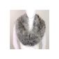 Ladies winter scarf fox fur collar fur collar (Textiles)