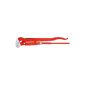 Knipex 83 30 010 Pipe Wrench S-mouth red powder-coated 320 mm 1 inch (tool)