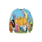 Ninimour Fashion Adventure Time Ladies Digital impression sweatshirt hoodies spring autumn Streetwear (petite, APL006) (Textiles)