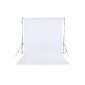 Neewer® 10x12 ft / 3x3.6m Photo Studio Muslin 100% Pure Collapsible Backdrop for Photography, Video and Television (White) (Electronics)
