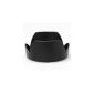 Maxsima - visor EW-63C compatible with Canon EF-S 18-55mm for STM Objectiff 100D 550D 600D 650D 700D SL1 (Electronics)