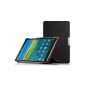 ELTD® high quality case for Samsung Galaxy Tab Touch Tablet S 8.4 With Stand positioning bracket and wakes (For S Galaxy Tab 8.4, Black III) (Electronics)