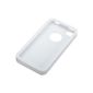 AmazonBasics Silicone Case for iPhone 4 / 4S White (Wireless Phone Accessory)