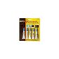 Ashley Super glue adhesive all in seconds 5 tubes of 3 g Lot 5 (Kitchen)