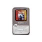 SanDisk Sansa Clip Zip 8GB MP3 player (2.8 cm (1.1 inch) display, radio) gray (Electronics)