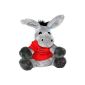 Heunec 758 575 - My little Murphy with T-shirt I want to immediately be cuddled, 21cm (Toys)