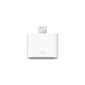xubix Connector Adapter iPhone 5 iPod Touch 5G iPod Nano 7G iPad Mini iPad 4-30 pin dock connector port for a new connection 8 Pin - White (Electronics)