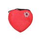 Heart Trachtentasche with edelweiss, deer or cardiac application - Beautiful Handbags Oktoberfest Dirndl (Textiles)