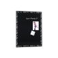 Master of Boards® glass magnetic board Nightlife - 40x60cm, black (Office supplies & stationery)