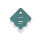 Ivation motion sensor lamp 4-LED - GREEN - Night lamp battery powered with motion and light sensor (Tools & Accessories)