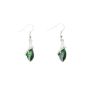 niceeshop (TM) Strass Crystal Tear Drop Pendant Earring (1 Pair Green) (Jewelry)