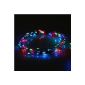 Dreamy Lighting 10m 100 LED Flexible Waterproof LED light string copper wire + LED Power Supply (colorful)