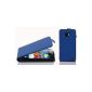 Cadorabo!  PREMIUM - Flip Style Design Case for Samsung Galaxy S2 (GT-i9100 / GT-i9105P PLUS) in KING'S BLUE (Wireless Phone Accessory)