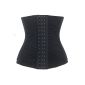 TDOLAH Sexy Latex Waist Training Corset Elastic Lace Bustier Belt Belly Slimming Woman in Lingerie Steel G-String (Apparel)