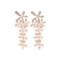 Rolicia Austrian crystals or gold plated zircon earrings with Swarovski Elements for ladies as a special gift (Jewelry)