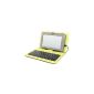 (29-027) *** Case Cover Shell GREEN bicolor has tiles for Tablet PC 7 